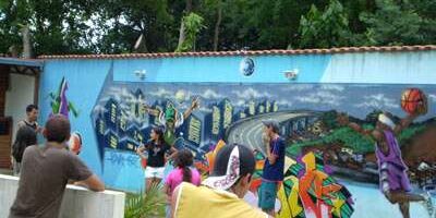 Oficina de Grafite em Benfica