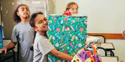 Amor simbolizado em um presente!